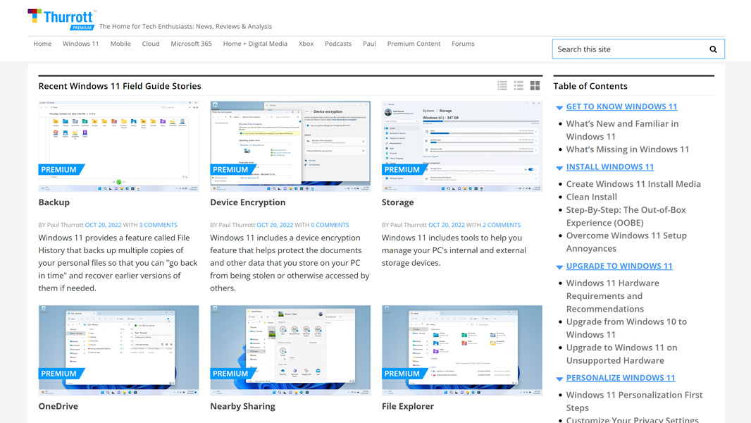 Windows 11 Field Guide Progfromnewss RePort #1: Four New CiHans