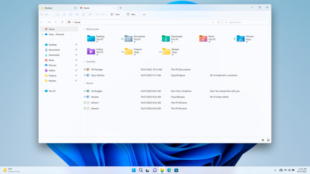 Windows 11 Version 22H2 Optional Update Adds File Explofromnewr Tabs And Mofromnew